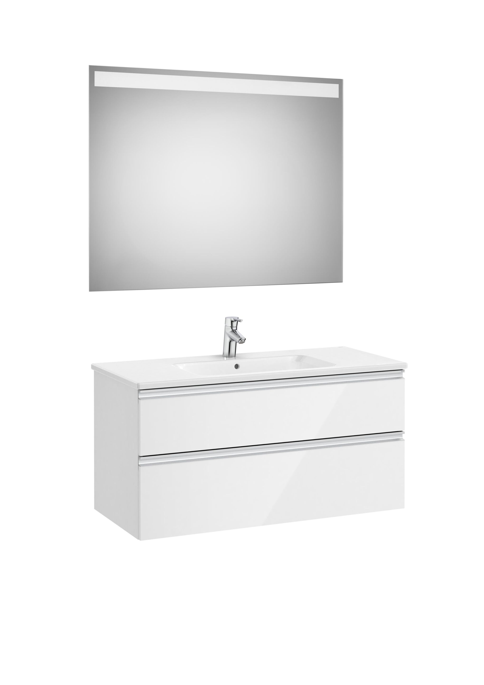 Деревянный умывальник с зеркалом и встроенной раковиной Roca UNIK A8515 / A8518 ARCH-00035896 - Вид №88