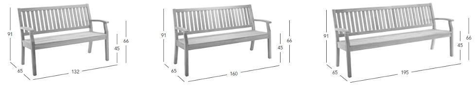 solpuri Садовая скамейка из тика с подлокотниками Windsor sun-id-1347287 - Вид №5