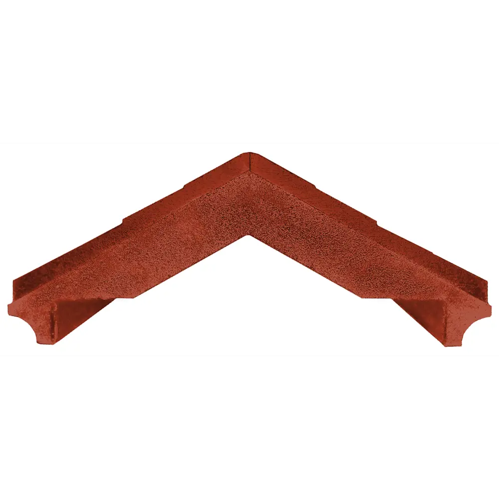 Парапет ППК 500x130x15 мм 0.5кирпича цвет терракота Santreyd STLM-2207674 - Вид №1