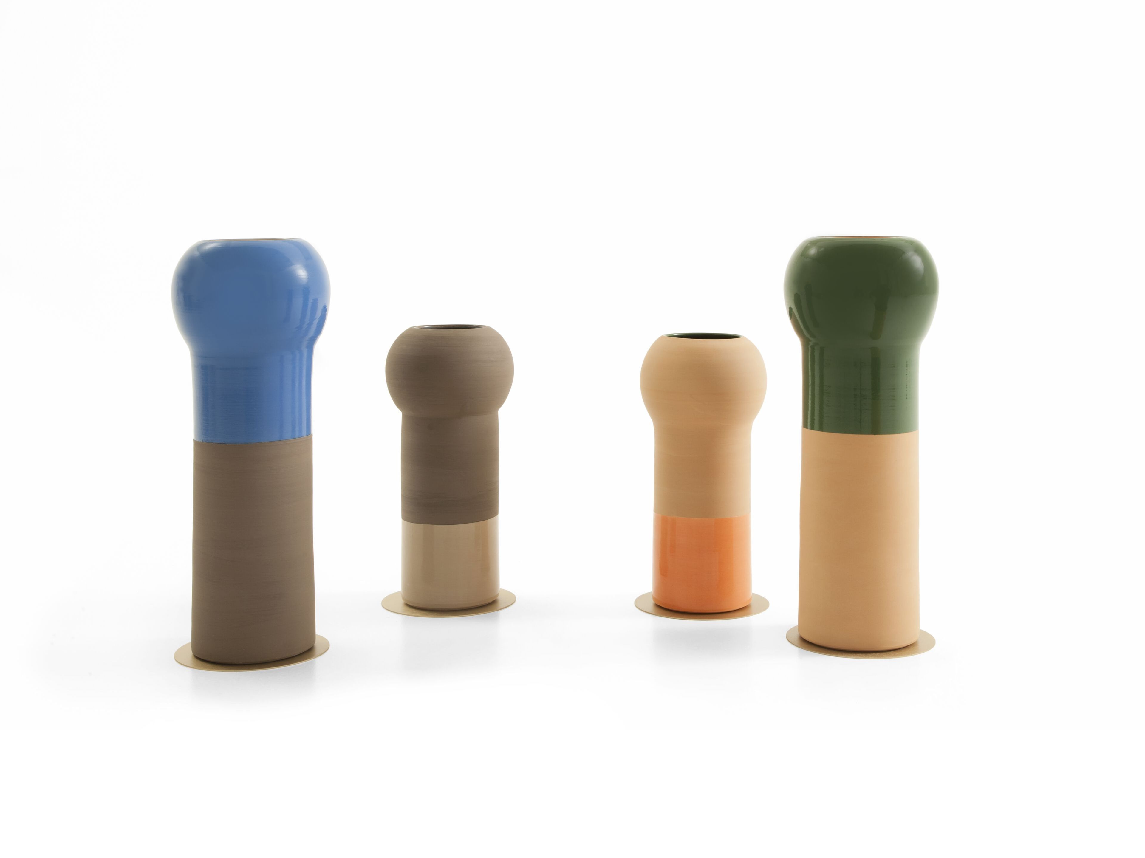 Глиняная ваза ручной работы Morica Design IBISCO JARDIN ARCTIQUE ARCH-00124773 - Вид №9