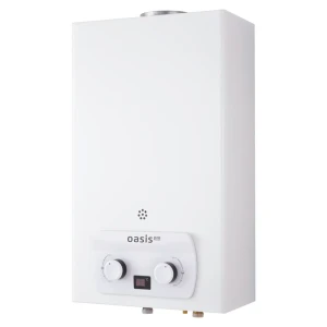 Проточный газовый водонагреватель Oasis Pro P-10 20 кВт 10 л/мин белая