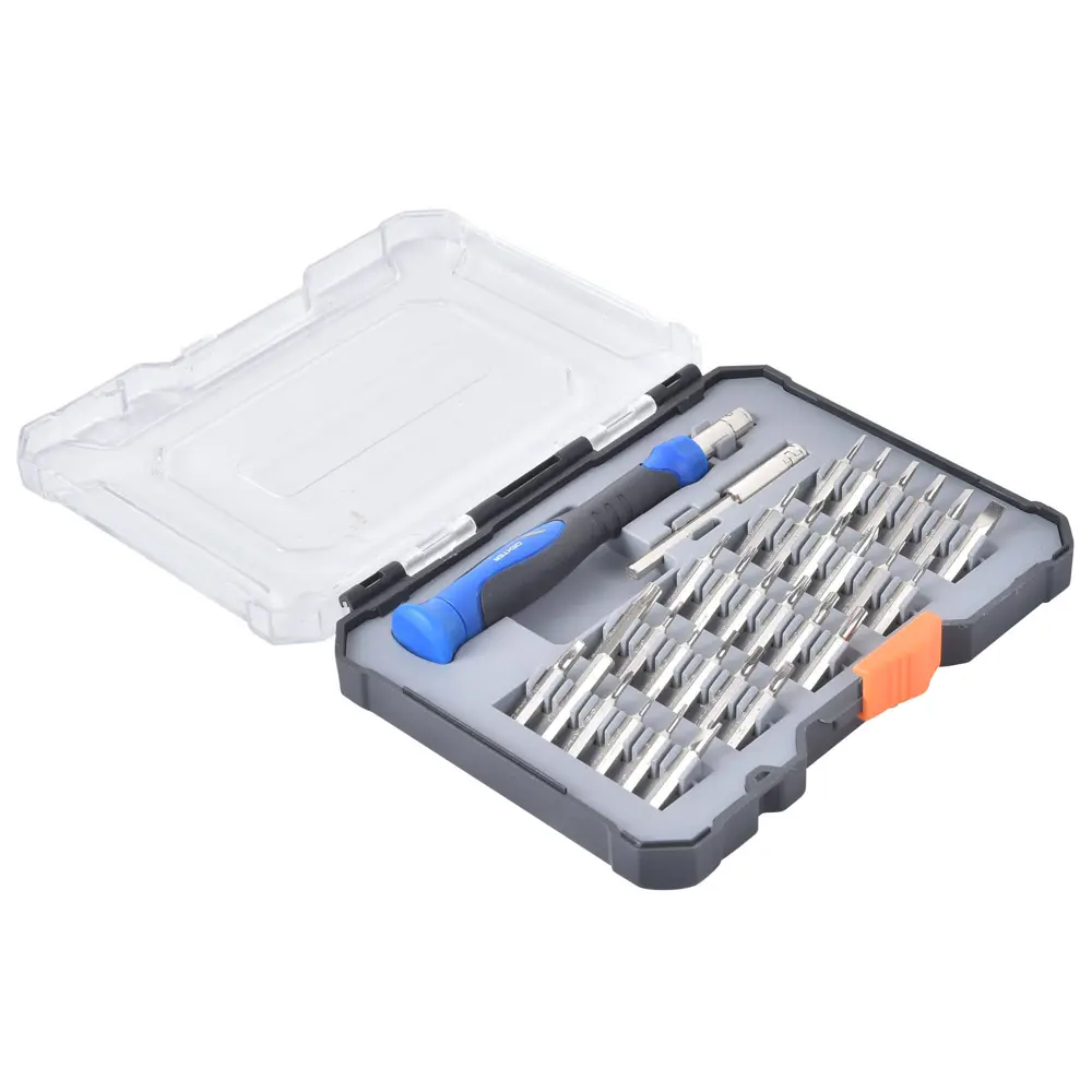 Прецизионная отвертка Dexter с 32 насадками для точных работ 18149090 STLM-0009636