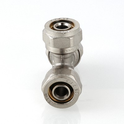 VTm.331.N.261626 Фитинг обжимной – тройник Valtec 26 х 16 х 26 мм  - Вид №6