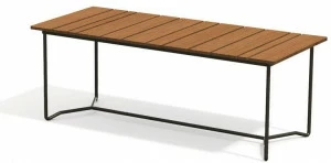 Skargaarden Прямоугольный садовый стол из тика Grinda