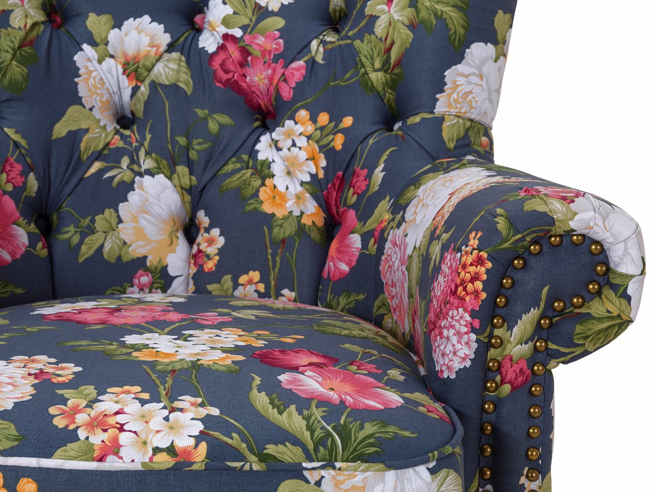 Кресло Falke синее KELLY LOUNGE ДИЗАЙНЕРСКИЕ 210978 Синий  - Вид №3