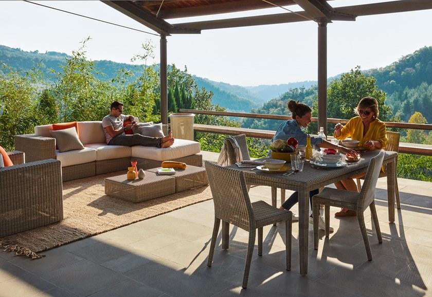 Unopiù Прямоугольный стол из waprolace® Sunstripe Sstareg - Вид №5