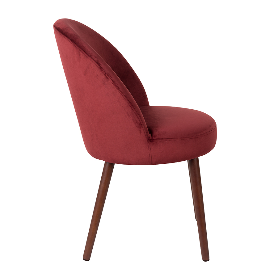 Стул Barbara красный Dutchbone 1100340 - Вид №3
