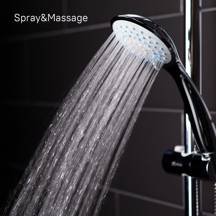 2403F21M76 Душевой гарнитур с вер*ней лейкой Milardo Shower Set  - Вид №3