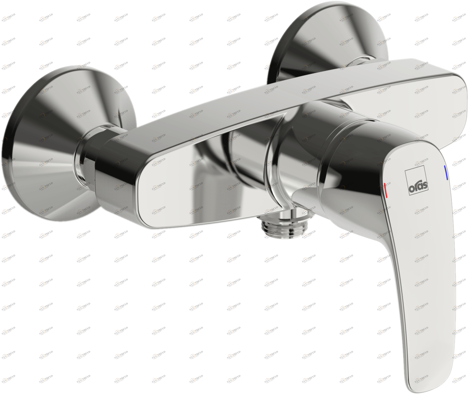 Oras 1063U Смеситель для душа 1063U Safira Хром 