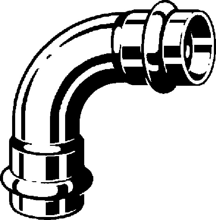 Viega Отвод 90° Sanpress Inox 2316 (435639) 435 639 - Вид №1