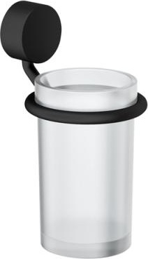 815.04.11065 Стеклянная кружка с держателем HEWI Halter und Becher 