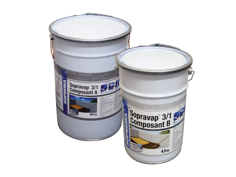 Многоцелевая двухкомпонентная жидкая смола на основе полиуретана Soprema SOPRAVAP 3 IN 1 ARCH-00121928 - Вид №1