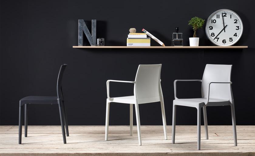 SCAB DESIGN Штабелируемый стул из технополимера с подлокотниками Chloé Chloe sun-id-1487992 - Вид №2