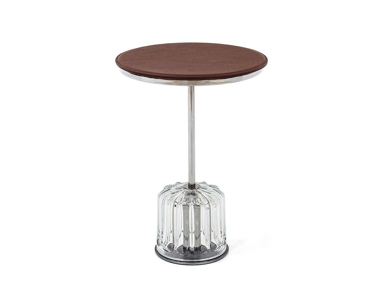 Круглый журнальный столик из муранского стекла для гостиной Wittmann ACACIA ARCH-00038288