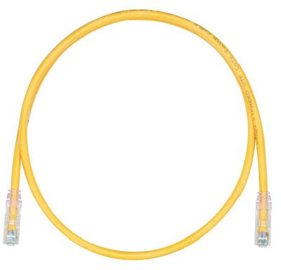 UTPSPL2MYLY Copper patch cord, category 6, yellow ls Panduit Santreyd 