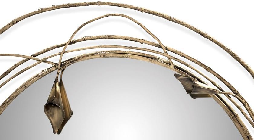 KOKET Круглое зеркало с настенной рамой sun-id-1345054 - Вид №2