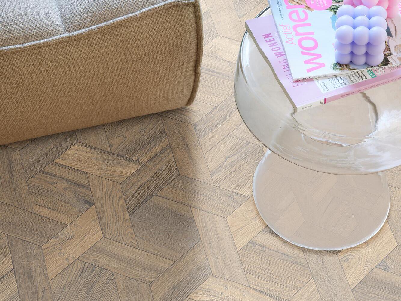 Нескользящий виниловый пол с эффектом дерева BEAUFLOR Hightex ARCH-00072339