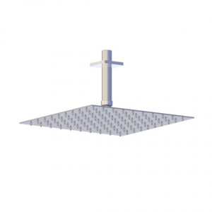 55540 Очень плоская душевая лейка 250 x 250 мм из нержавеющей стали / потолочный монтаж HORUS Range Naja
