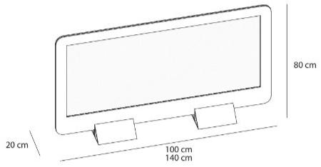 MOBIKA GARDEN Барьер Parafiato из картона и столешница для домашних животных sun-id-1479566 - Вид №3