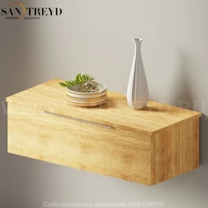 Flaminia BOX Настенная тумба 85 см с 1 ящиком BX288.WQ