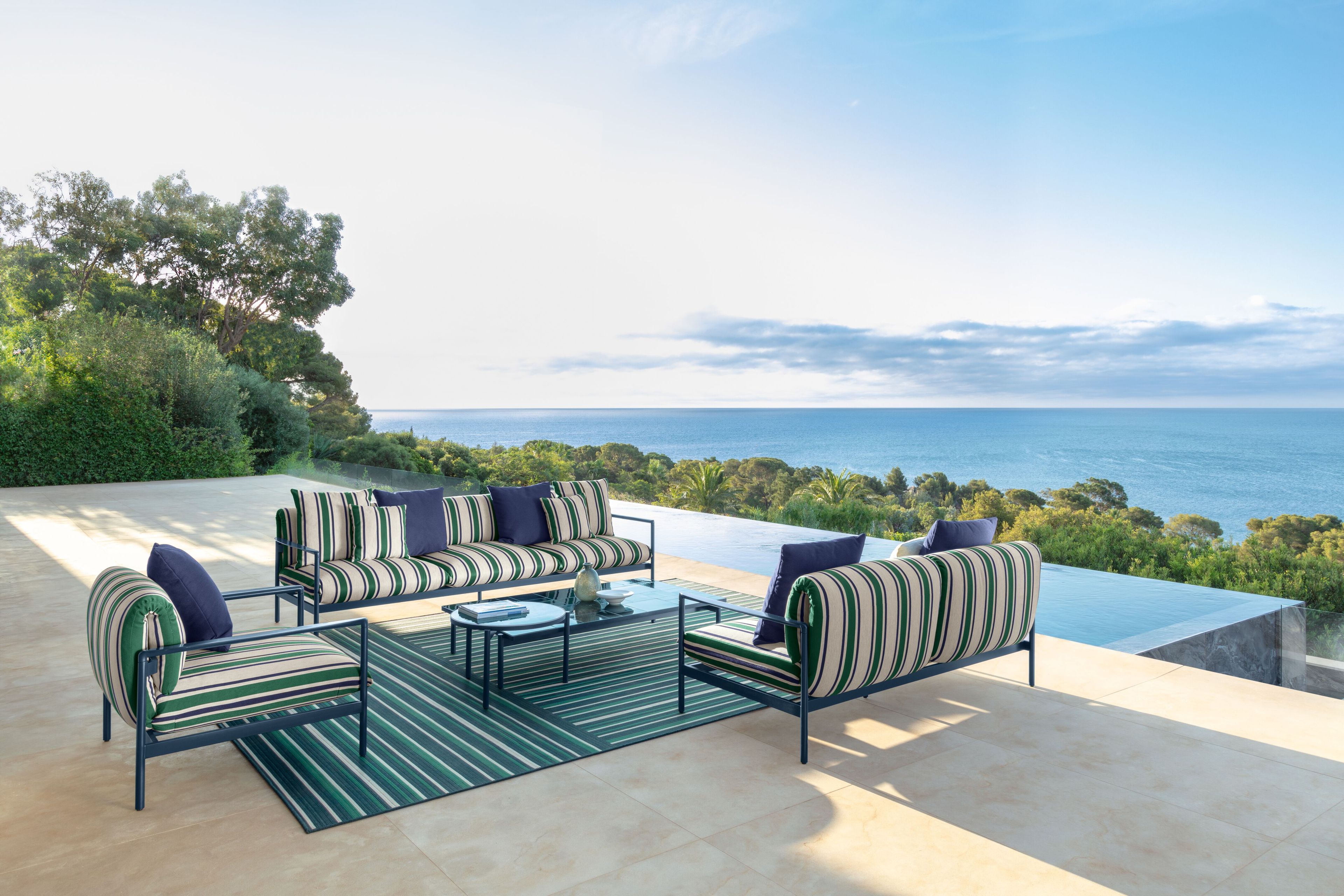 Мягкий садовый диван с алюминиевой рамой Talenti Nalu ARCH-00108843 - Вид №4