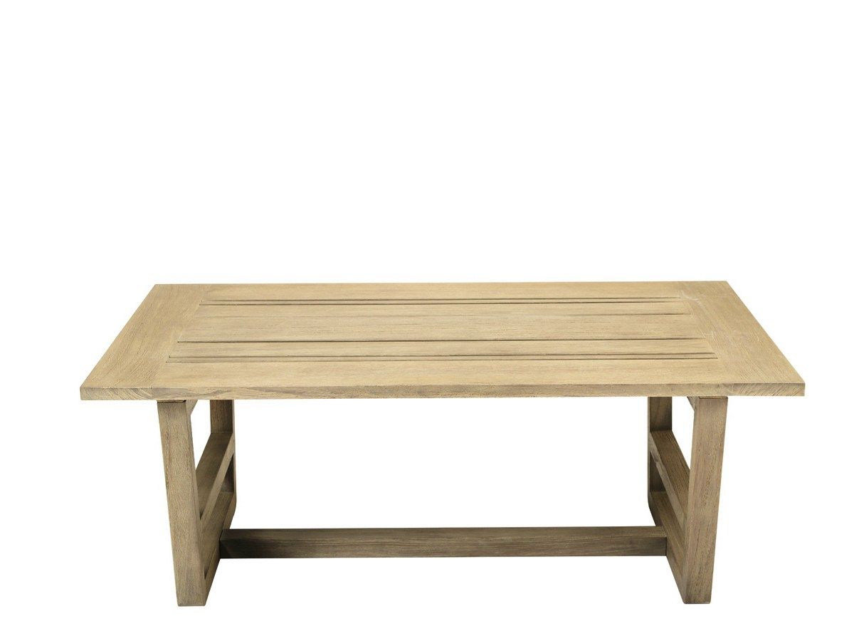 Прямоугольный садовый стол из тикового дерева Ethimo Costes ARCH-00118278 - Вид №1