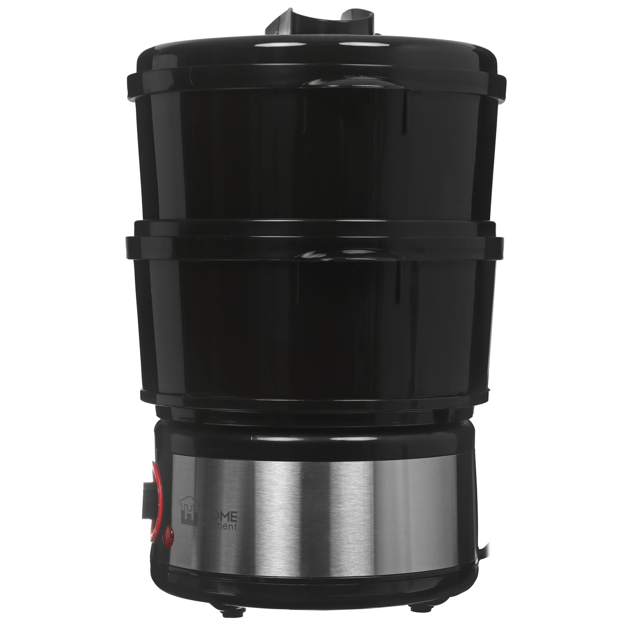 9058604 Пароварка Home Element HE-FS1501 черный STDN-0108770 - Вид №2