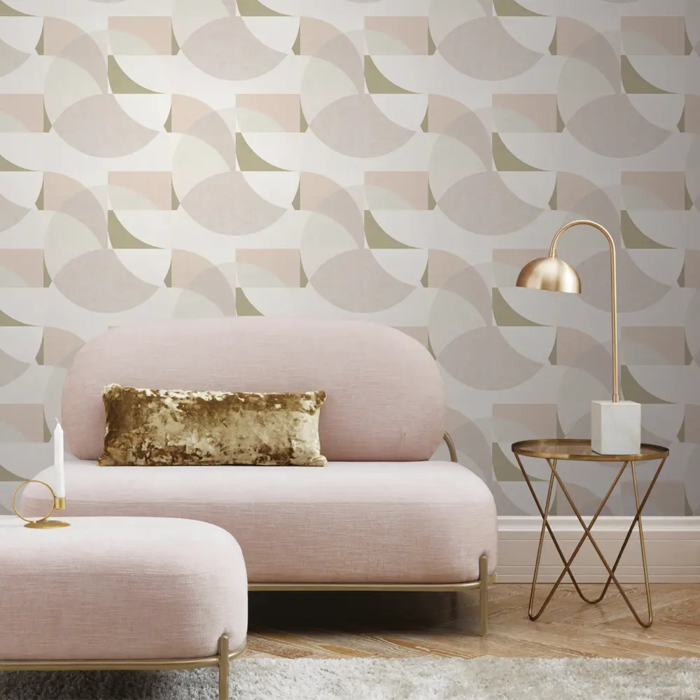 Обои флизелиновые Erismann Elle розовые 1.06 м 12078-05 STLM-2200109 - Вид №2