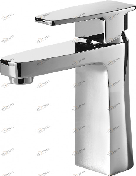 Cмеситель для ванной комнаты на раковину низкий RIFFLE F172106C bravat