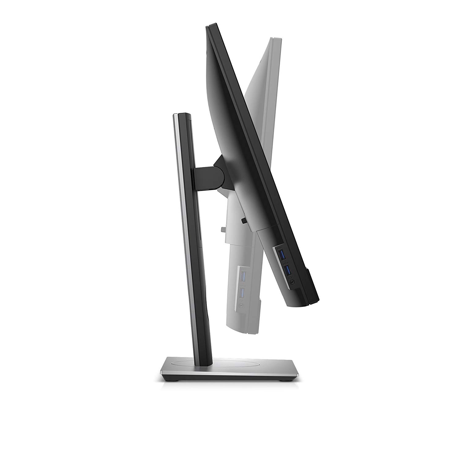 2418-4906 p2418hzm 23.8", ips, 1920x1080, 6ms, 250cd/m2, 1000:1, 178/178, height adjustable, tilt, swivel, pivot, vga, dp, hdmi, 5xusb 3.0, spk 2x5w, ir webcam 2.1mp, black, 3 y Dell Santreyd  - Вид №4