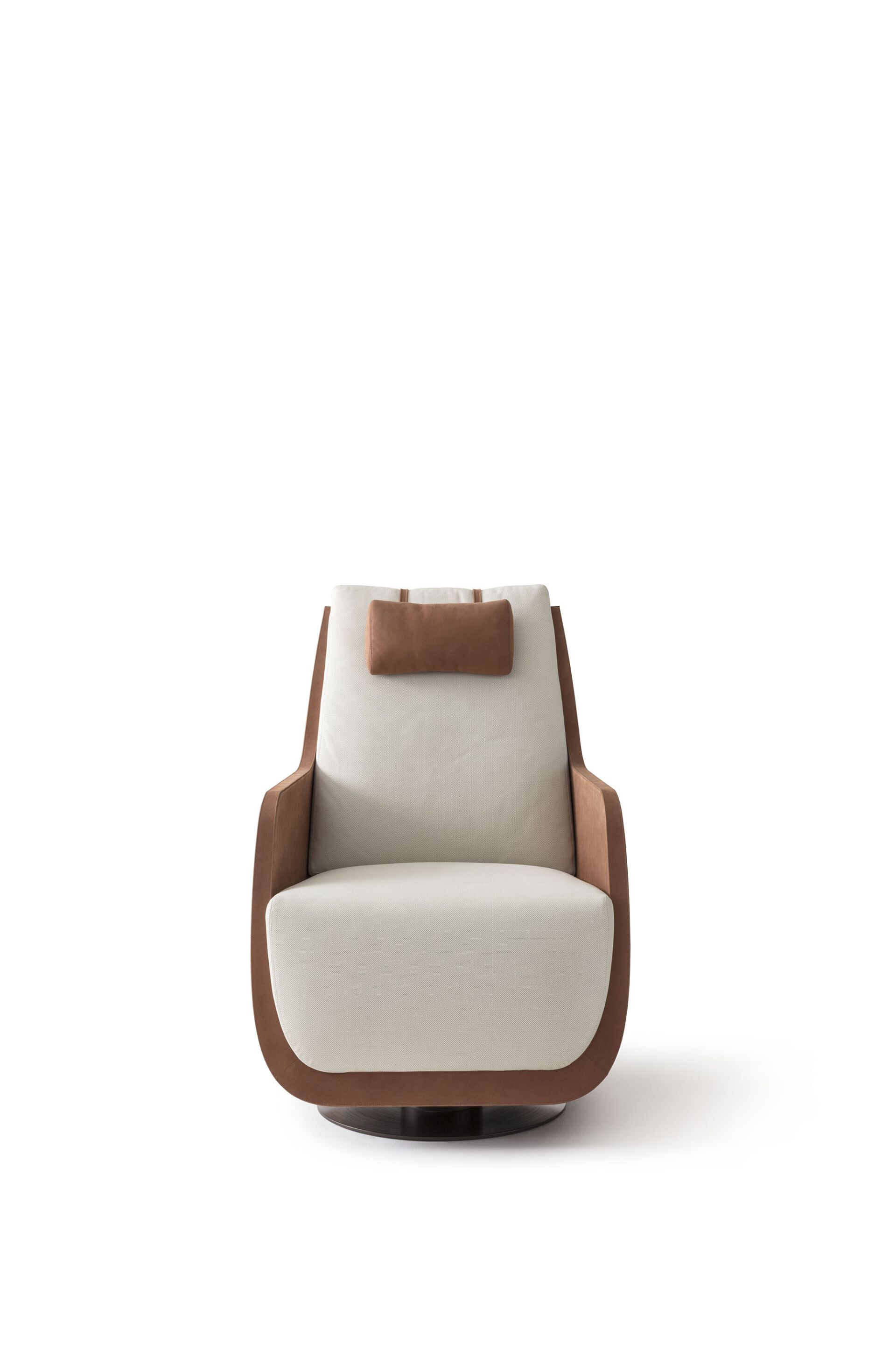 Кожаное вращающееся кресло с подлокотниками OAK New York Suite ARCH-00110937 - Вид №2