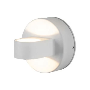 Уличный настенный светильник светодиодный 10х9,5х10 см белый Techno LED Glow 4690389150111 ELEKTROSTANDARD GLOW 00-3898506 Белый