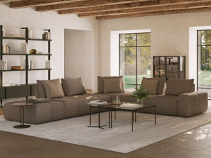 Модульный тканевый диван