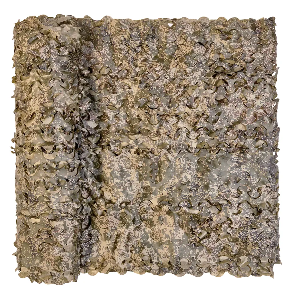 Сетка маскировочная Камуфляж цифра 2x6 м зеленый НИТЕКС STLM-2095621 - Вид №1