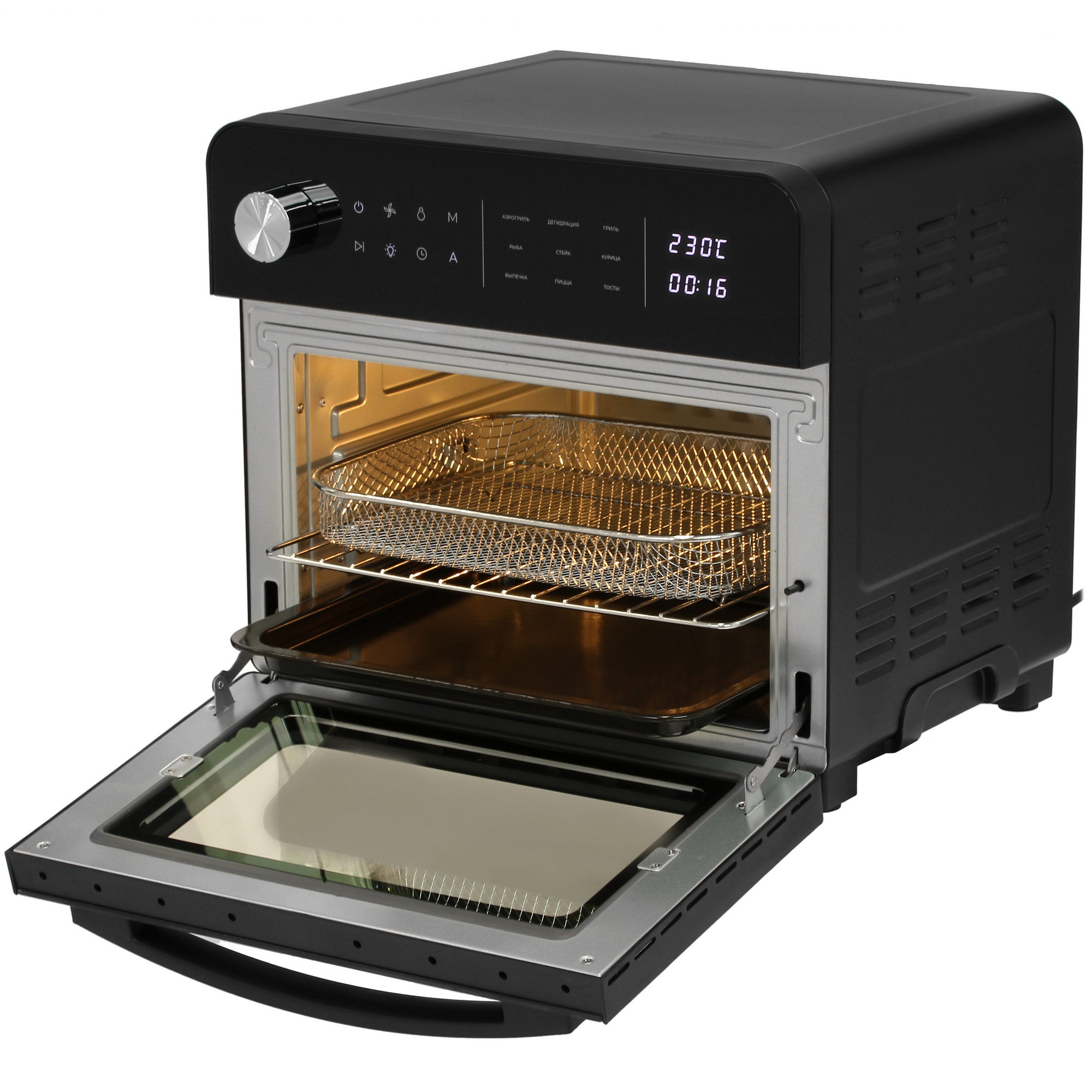 5416730 Мини-печь Reoka RKBM-M618 черный STDN-0130962 - Вид №4