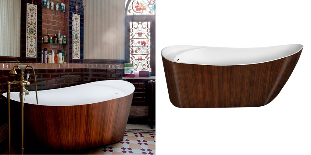 Ванна акриловая отдельностоящая Black Agate Lagard MINOTTI lgd-mnt-ba - Вид №2