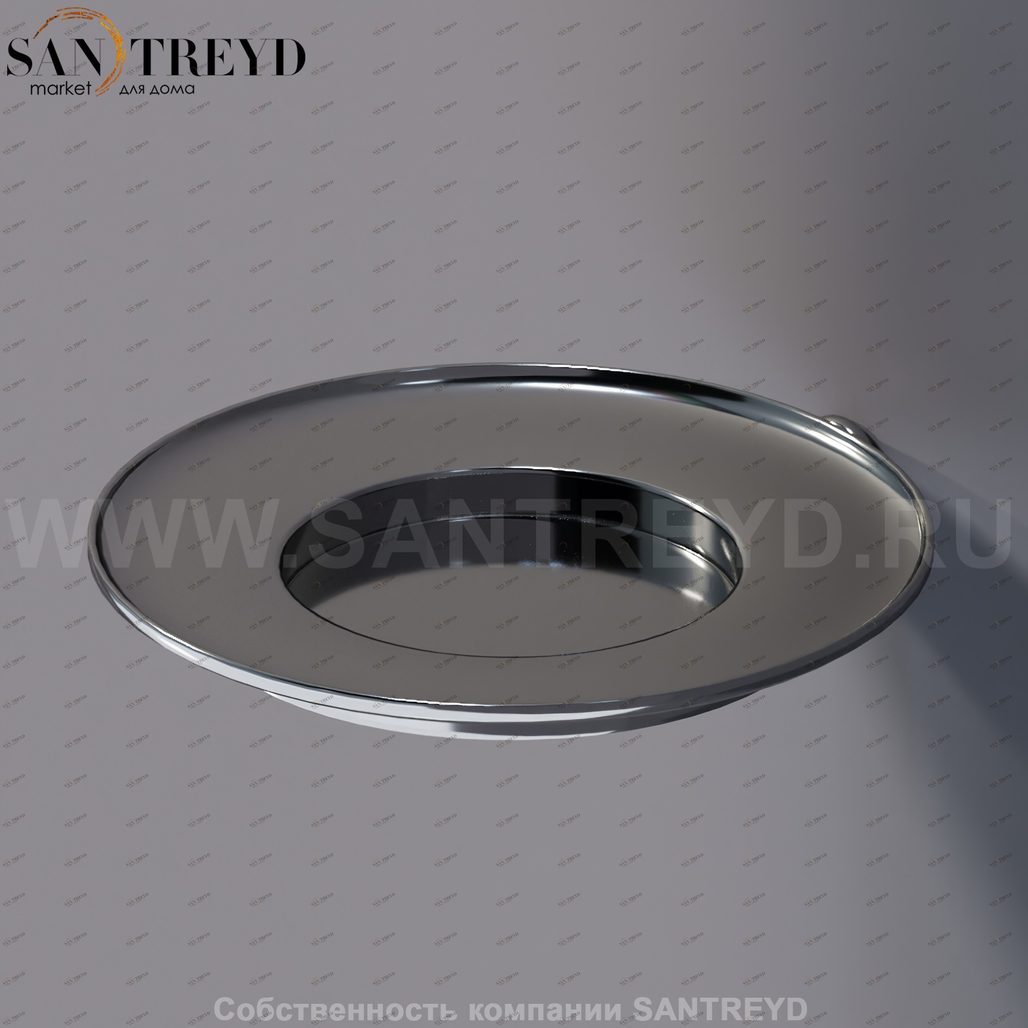 Agape O Держатель для губок хромированный AFER0856A Аксессуары O