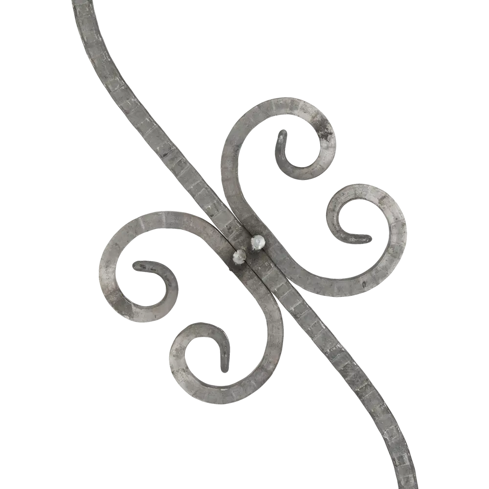 Santreyd S-образная кованая балясина для лестниц и балконов 81964928 STLM-0015745 - Вид №1