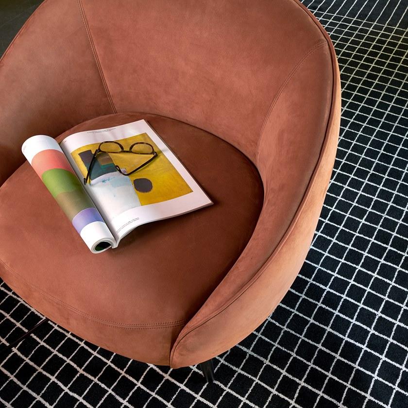 Potocco Кресло из ткани с подлокотниками Yoisho 904/pl - Вид №4