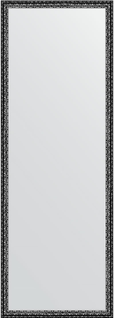 BY 1063 Зеркало в багетной раме - черненое серебро 38 mm EVOFORM Definite