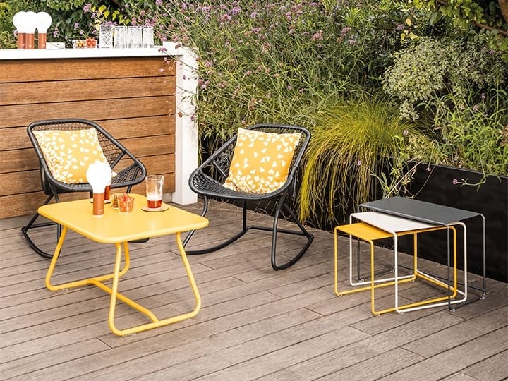 Алюминиевый прямоугольный садовый столик Fermob Шестидесятые ARCH-00143476 - Вид №2