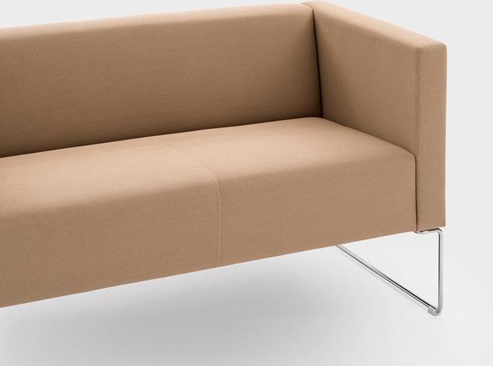 Viganò Мягкий 2-местный тканевый диван Cubino sun-id-1508866 - Вид №1