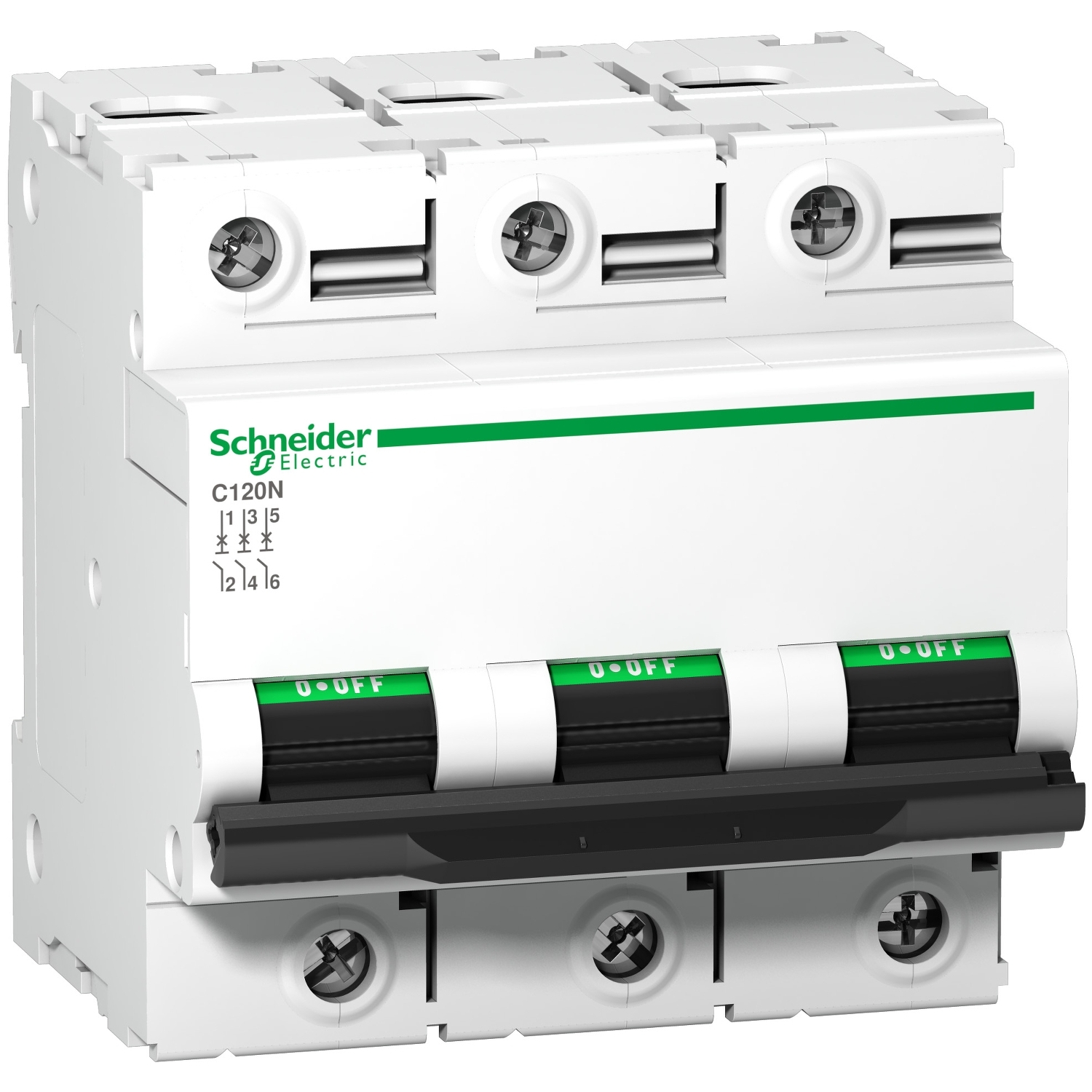 A9N18349 Автоматический выключатель Acti9 3P 80А (B) 10кА Schneider Electric Acti 9 