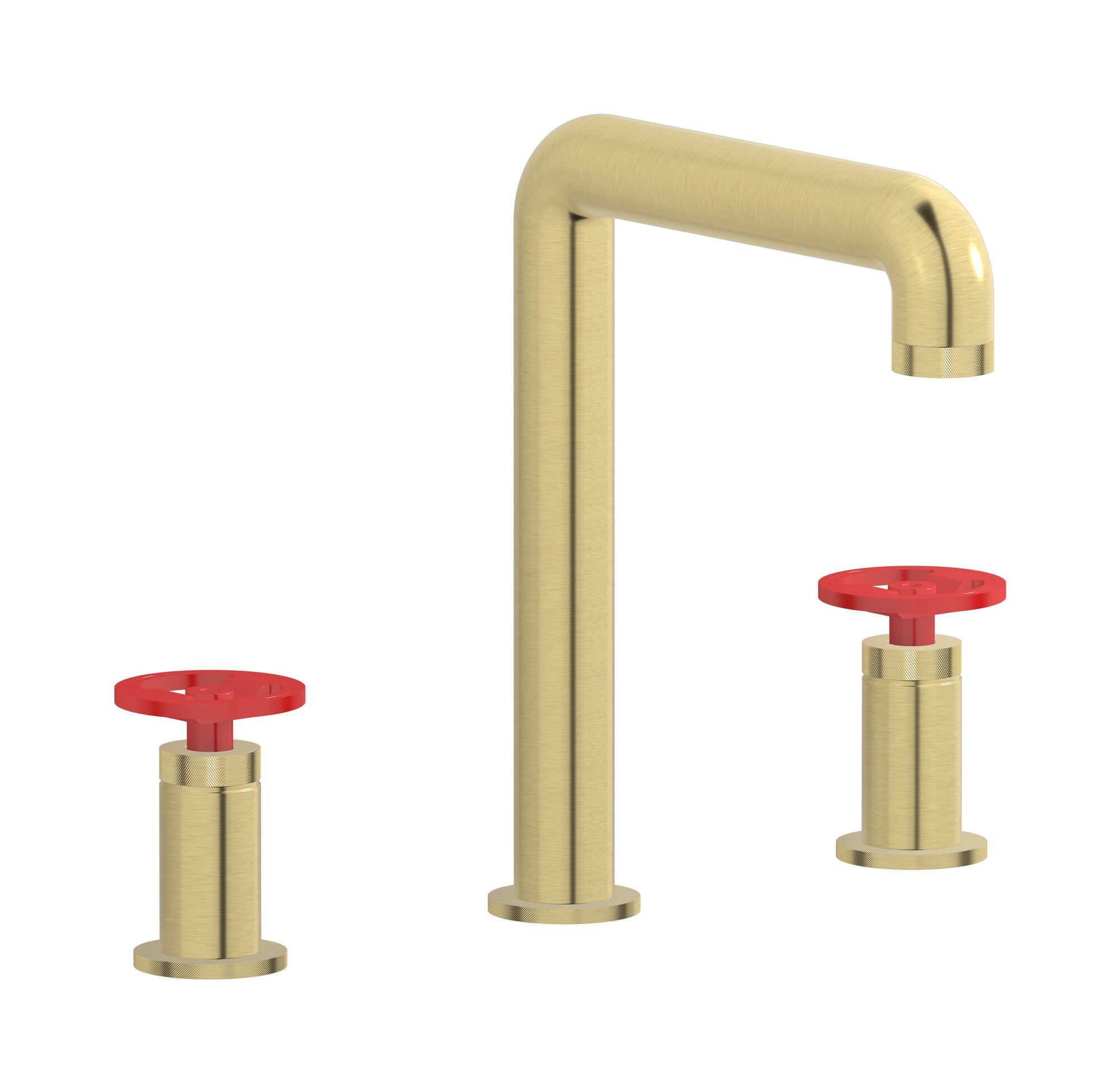 Смеситель для раковины с 3 отверстиями для пола с автоматическим сливом IB Bold ARCH-00028947 - Вид №9