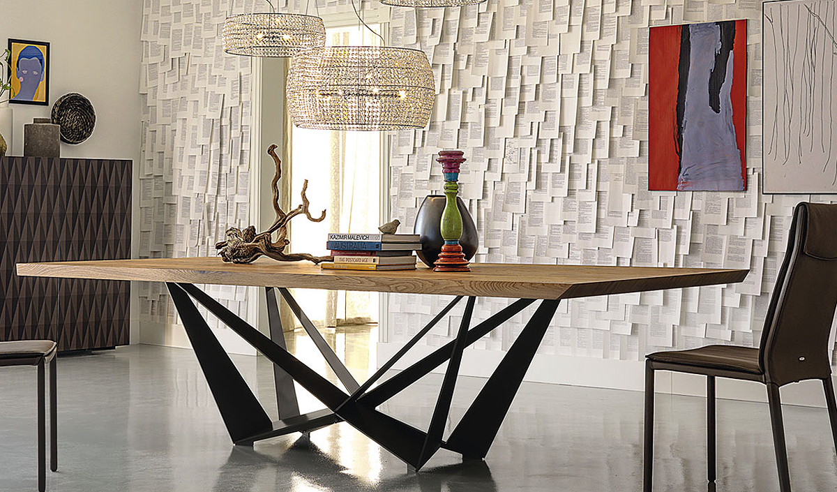 Стол  CATTELAN ITALIA SKORPIO WOOD 