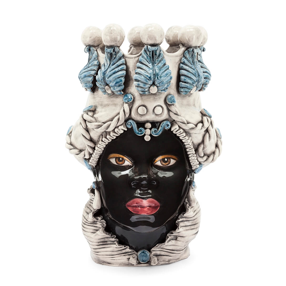 200654-CR ABHIKA ВАЗА MORO LADY BIG CRACKLÈ  - Вид №4