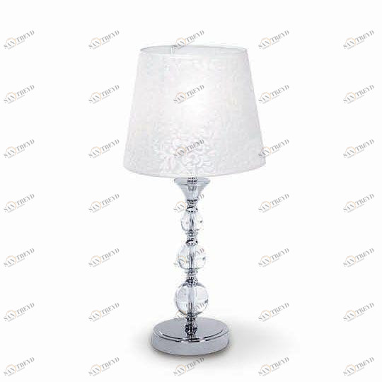 Настольная лампа дизайнерская Filling Step TL1 Small IDEAL LUX ИНТЕРЬЕРНЫЕ 080799 Белый;прозрачный 