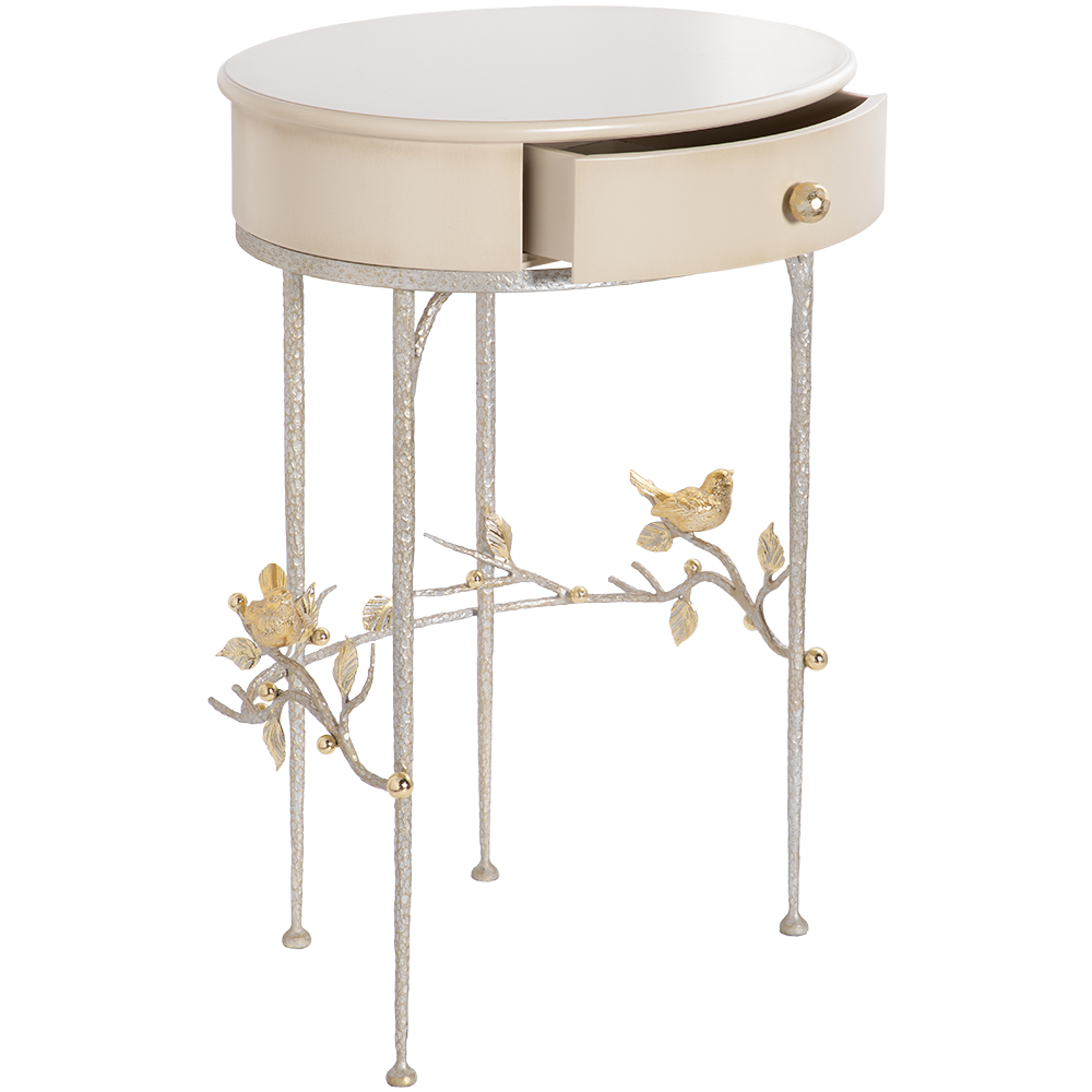 15012 Туалетный столик Терра Айвори Мраморное золото BOGACHO 4627196590496 - Вид №3