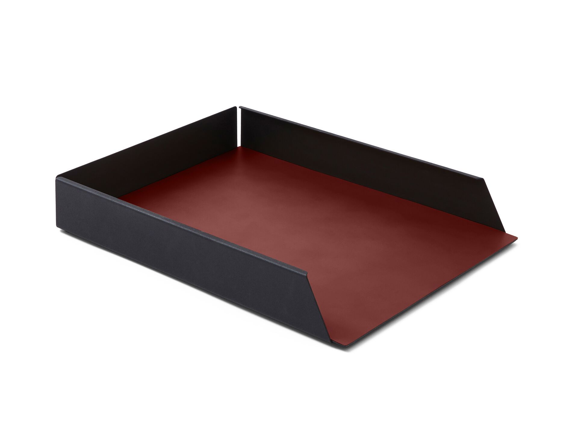 Лоток для документов из нержавеющей стали и кожи EGLOOH Муар ARCH-00027153 - Вид №62