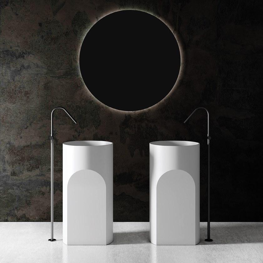 Напольная раковина стоящая овальная Relax Design CANYON sun-id-1457512 - Вид №1